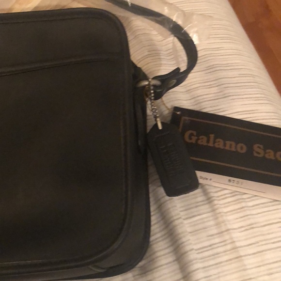 Brand New dark Navy leather handbag - Picture 3 of 6